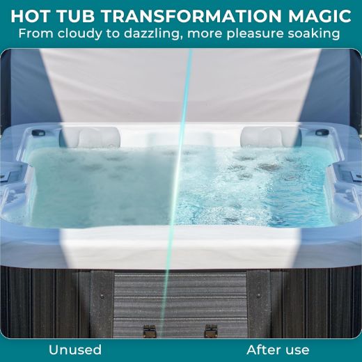 hot tub transformation magic